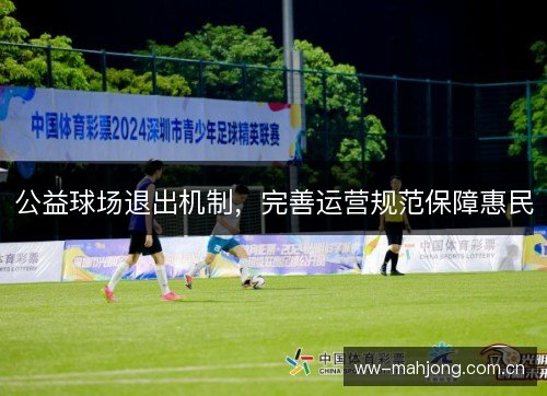 公益球场退出机制，完善运营规范保障惠民